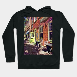 Corning NY - Restaurant with Open Door Hoodie